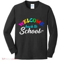 Welcome Back To School Arrow Kids Long Sleeve Shirt thumb 0