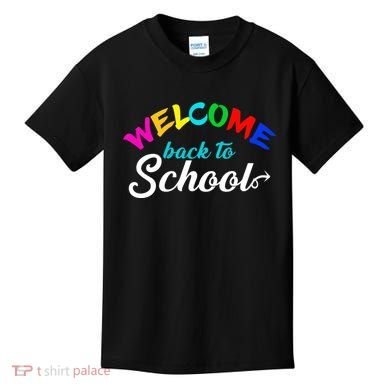 Welcome Back To School Arrow Kids T-Shirt