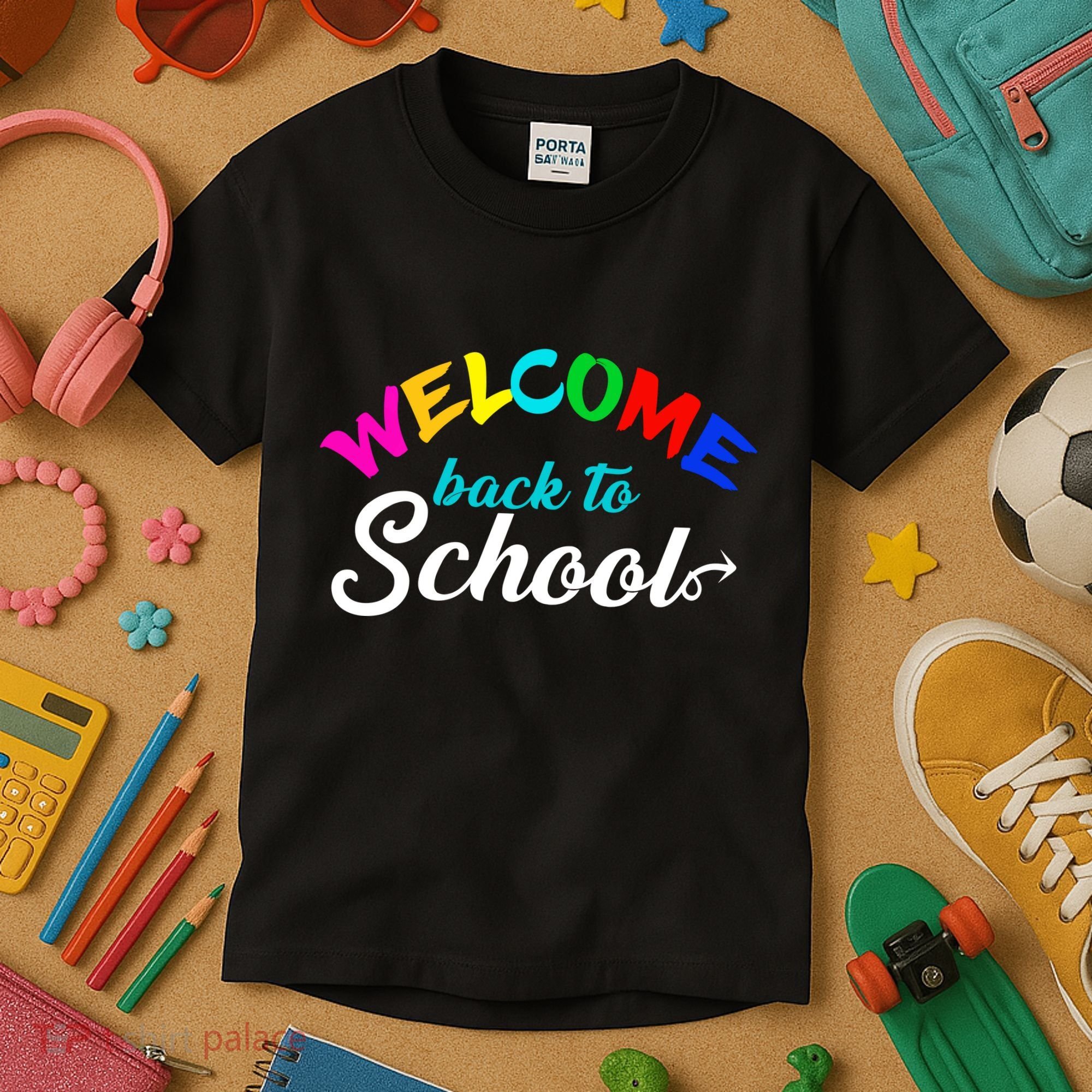 Welcome Back To School Arrow Kids T-Shirt