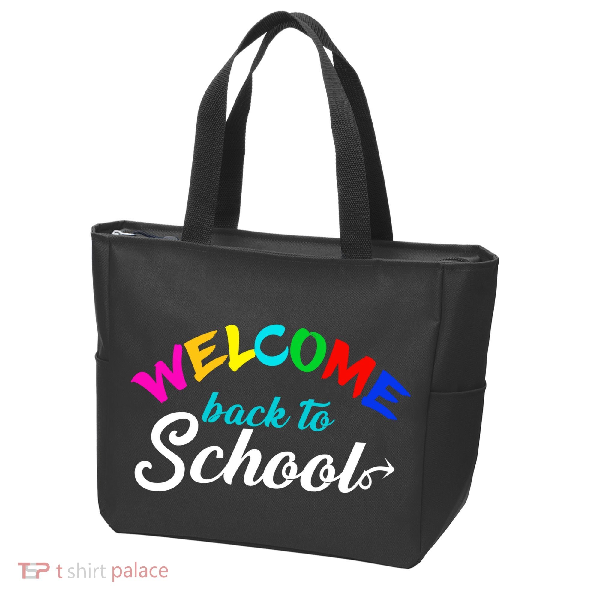 Welcome Back To School Arrow Tote Bag