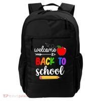 Welcome Back To School Teachers Students Backpack thumb 0