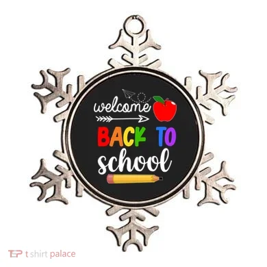 Welcome Back To School Teachers Students Ornament