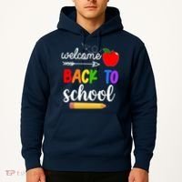 Welcome Back To School Teachers Students Hoodie thumb 2