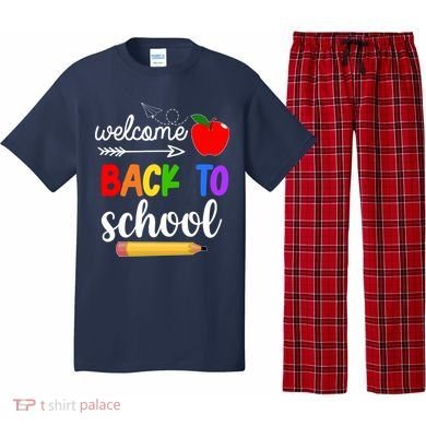 Welcome Back To School Teachers Students Pajama Set