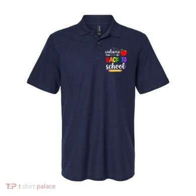 Welcome Back To School Teachers Students Polo