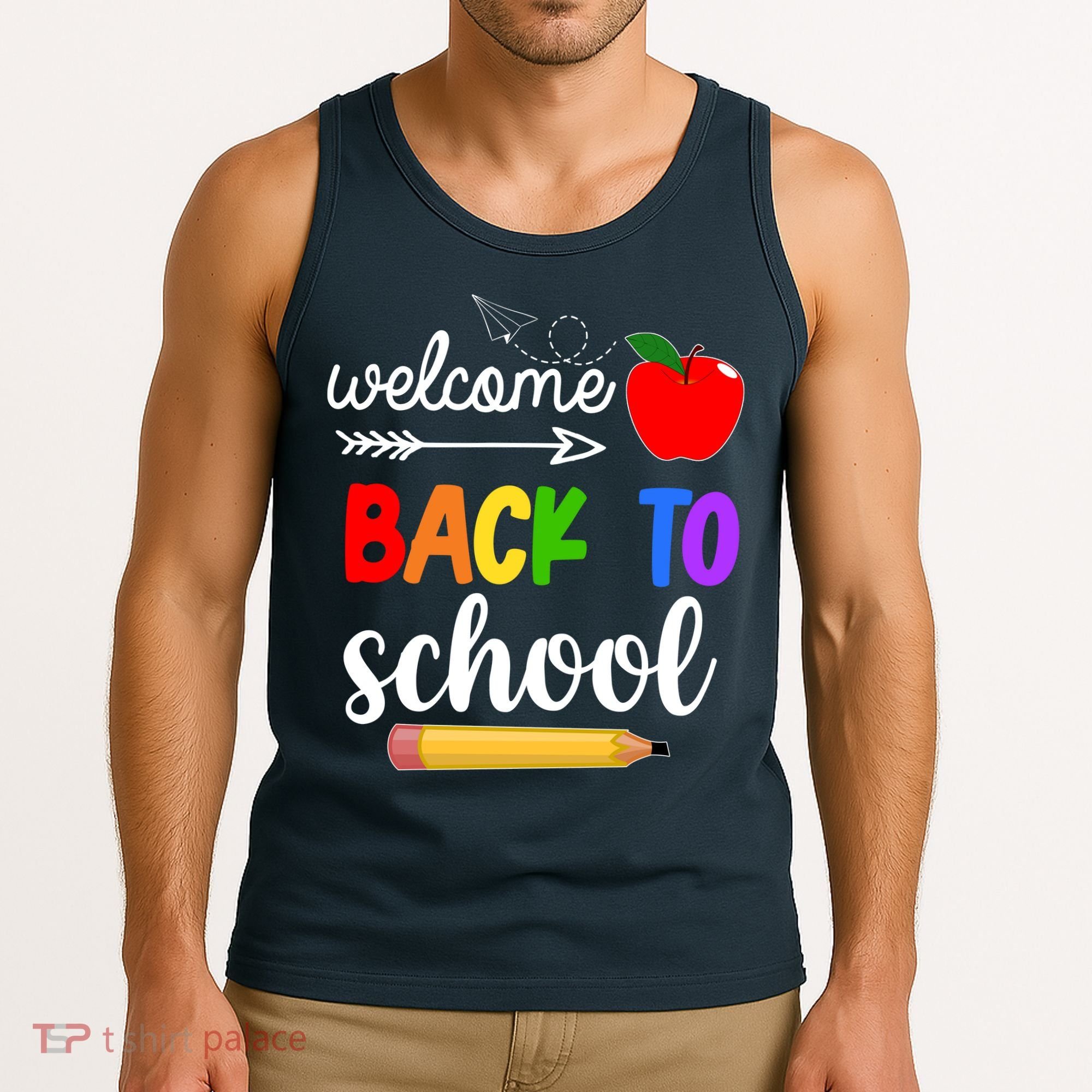 Welcome Back To School Teachers Students Tank Top