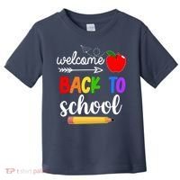 Welcome Back To School Teachers Students Toddler T-Shirt thumb 0