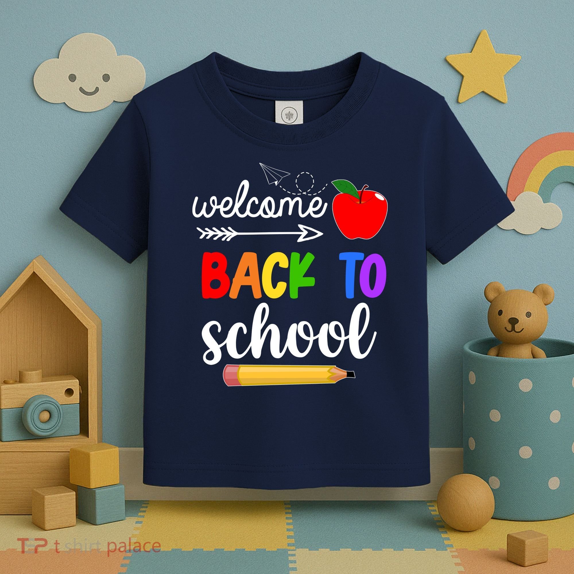 Welcome Back To School Teachers Students Toddler T-Shirt