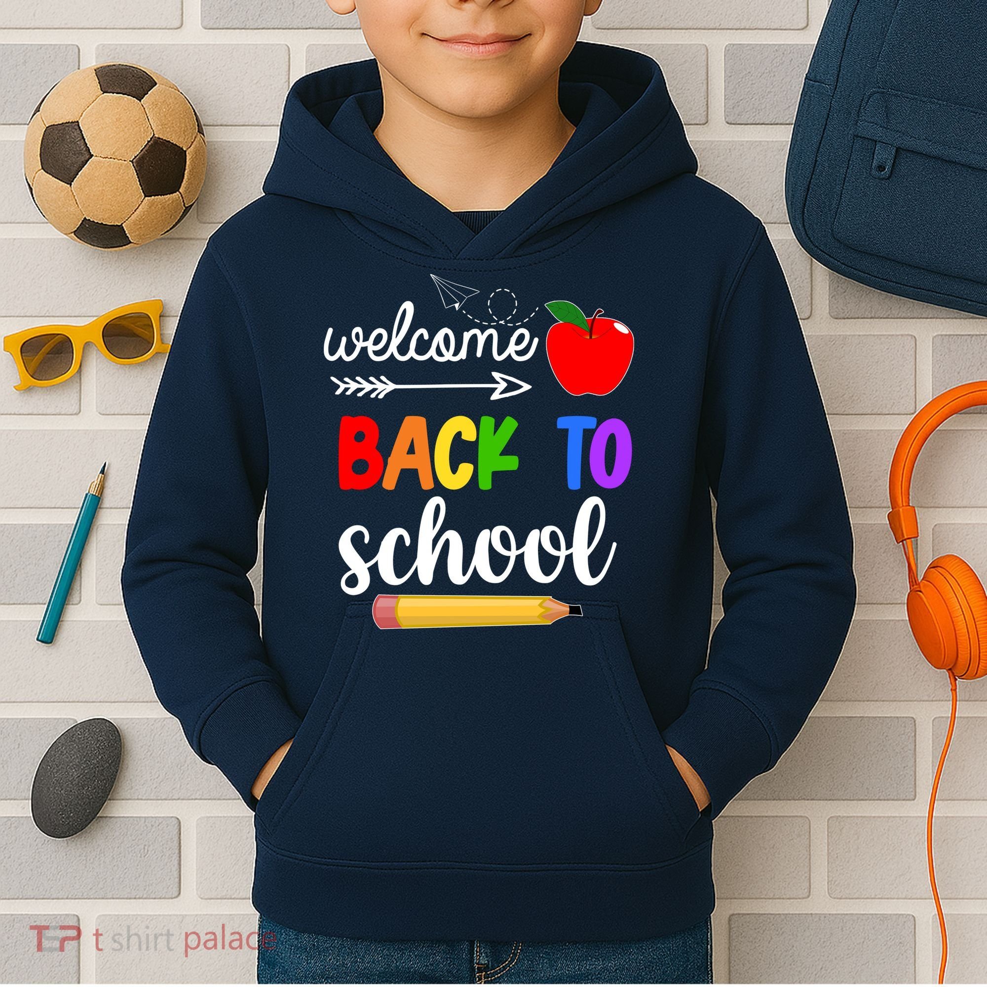 Welcome Back To School Teachers Students Kids Hoodie