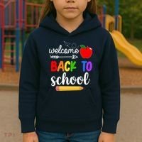 Welcome Back To School Teachers Students Kids Hoodie thumb 3