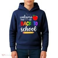 Welcome Back To School Teachers Students Kids Hoodie thumb 4