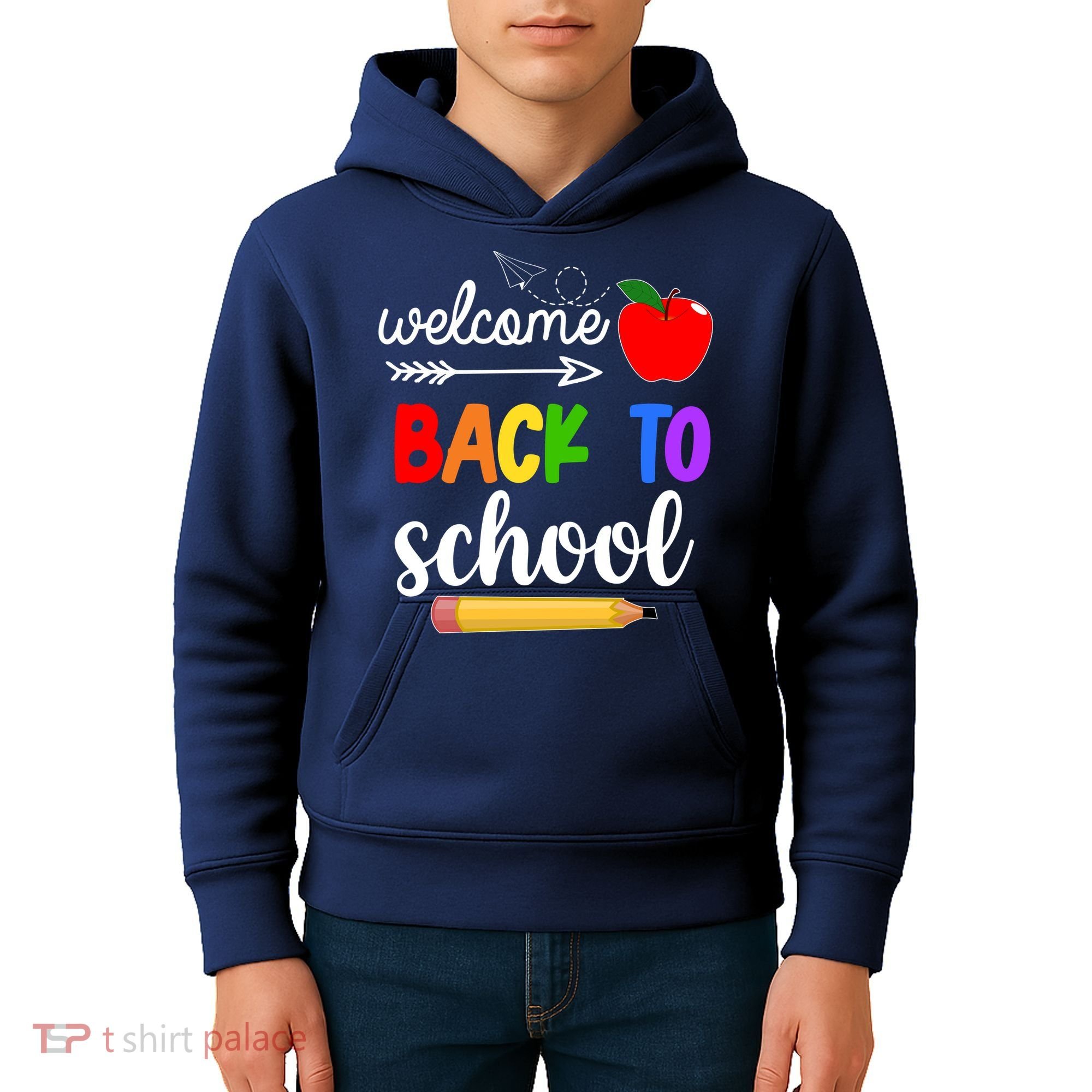 Welcome Back To School Teachers Students Kids Hoodie
