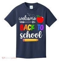 Welcome Back To School Teachers Students Kids T-Shirt thumb 0