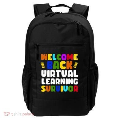 Welcome Back To School Virtual Learning Survivor Backpack