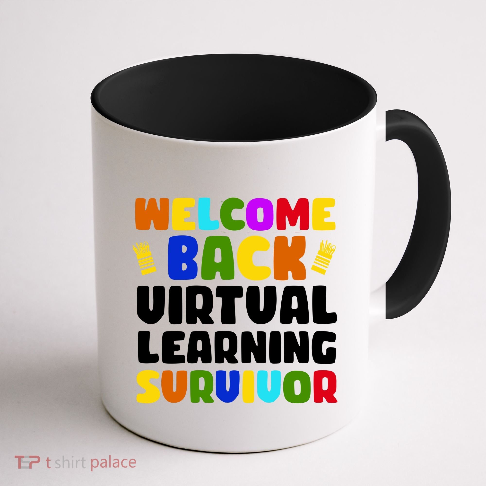 Welcome Back To School Virtual Learning Survivor Coffee Mug