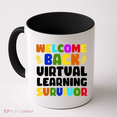 Welcome Back To School Virtual Learning Survivor Coffee Mug