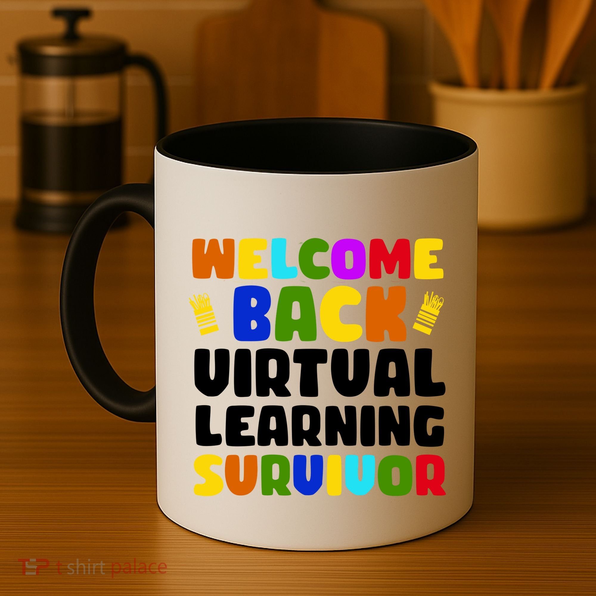 Welcome Back To School Virtual Learning Survivor Coffee Mug