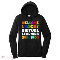 Welcome Back To School Virtual Learning Survivor Women's Hoodie thumb 0