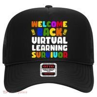 Welcome Back To School Virtual Learning Survivor Hat thumb 0
