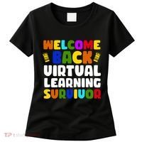 Welcome Back To School Virtual Learning Survivor Women's T-Shirt thumb 0