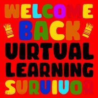 Welcome Back To School Virtual Learning Survivor Santa Hat thumb 1