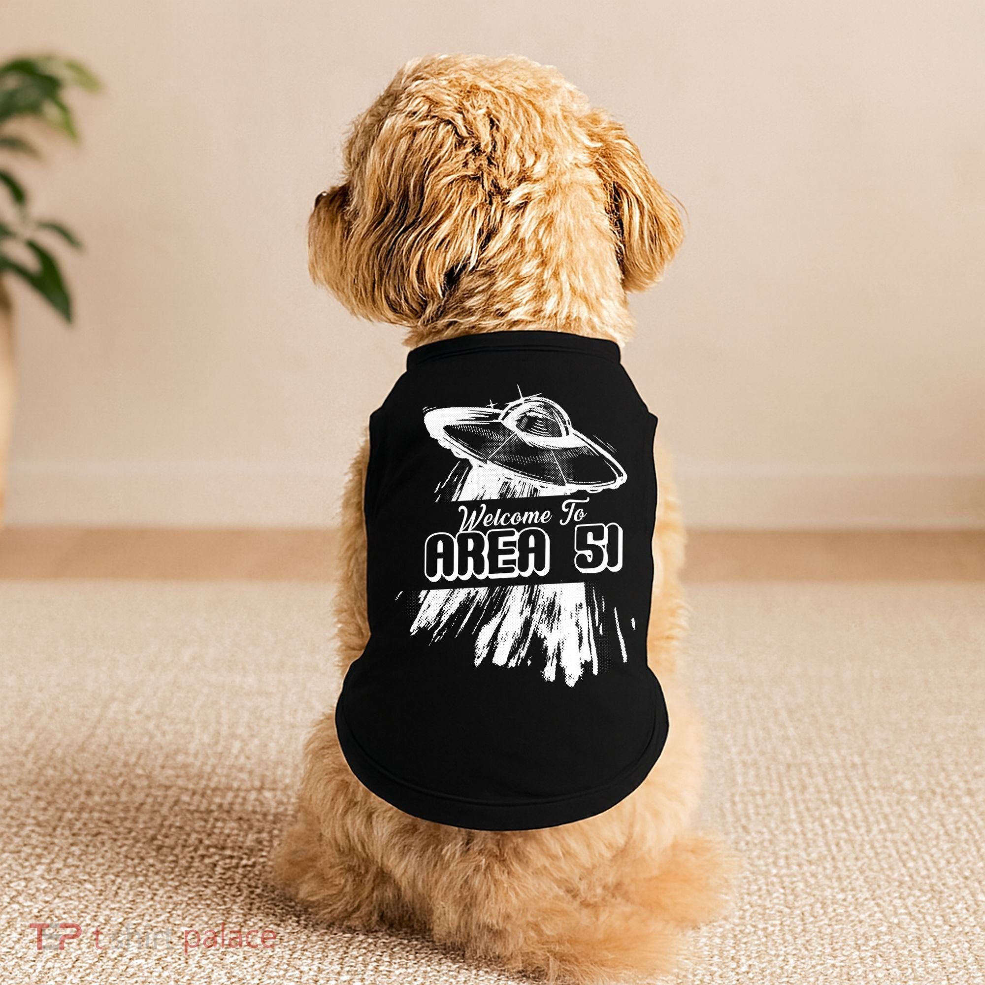 Welcome To Area 51 Doggie Tank