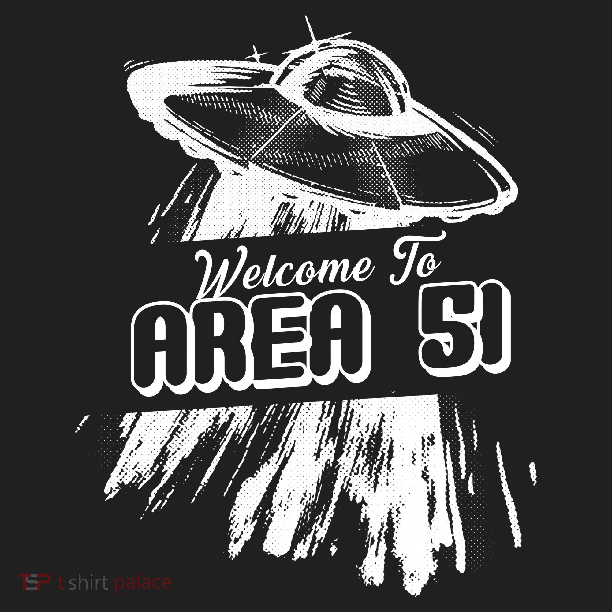 Welcome To Area 51 Golf Towel