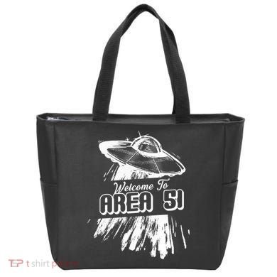 Welcome To Area 51 Tote Bag