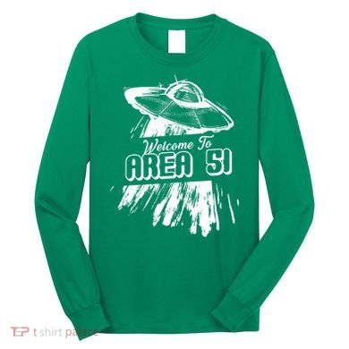 Welcome To Area 51 Long Sleeve Shirt