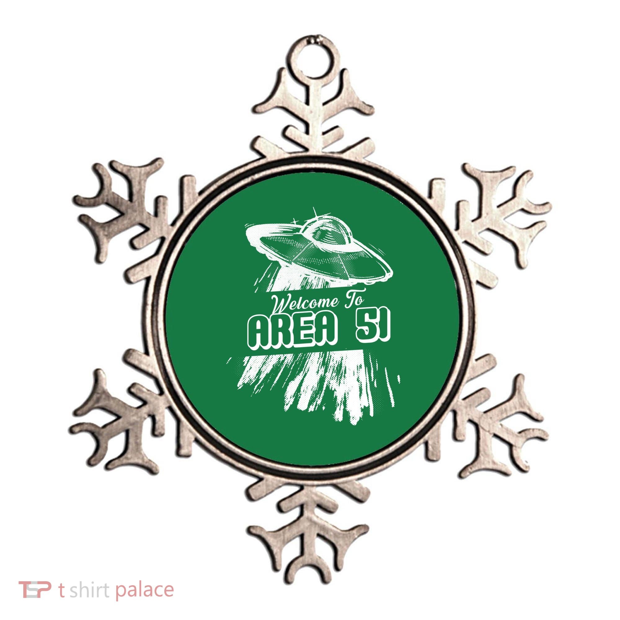 Welcome To Area 51 Ornament
