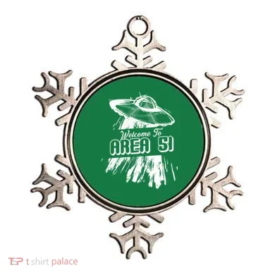 Welcome To Area 51 Ornament