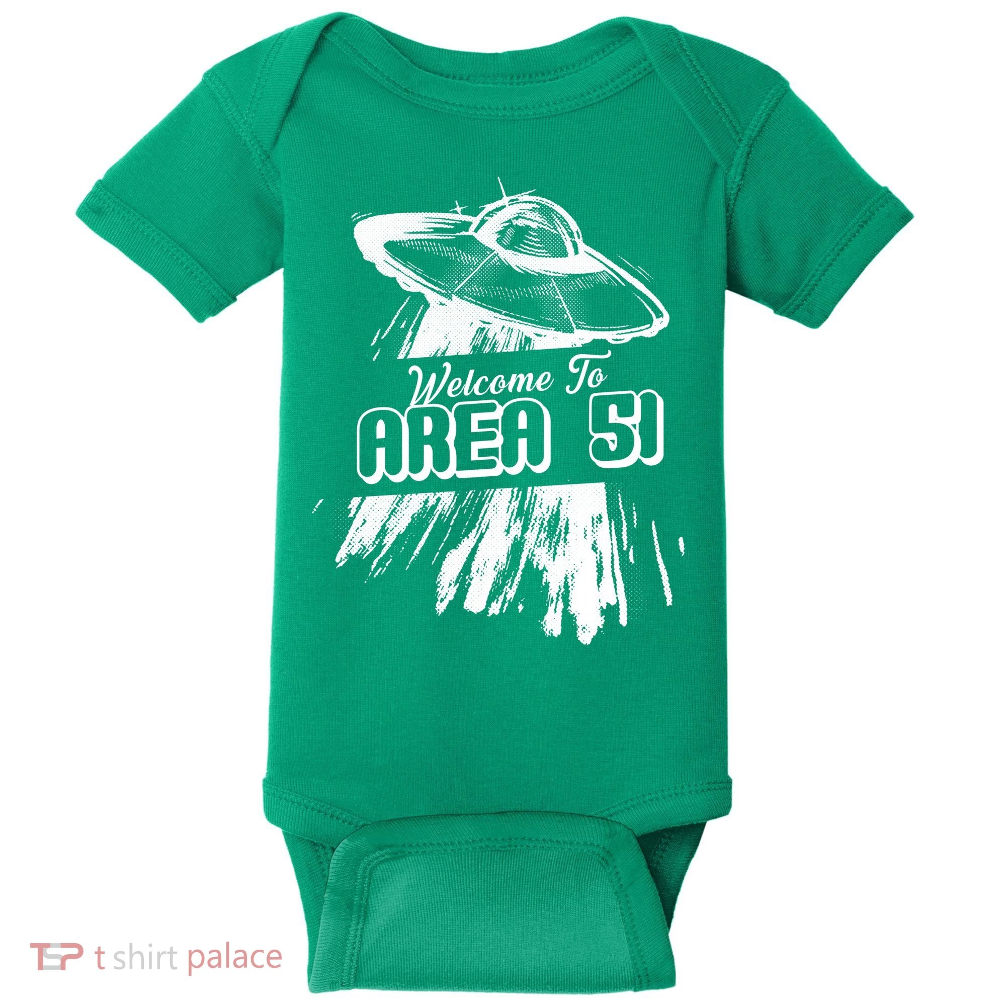 Welcome To Area 51 Baby Bodysuit