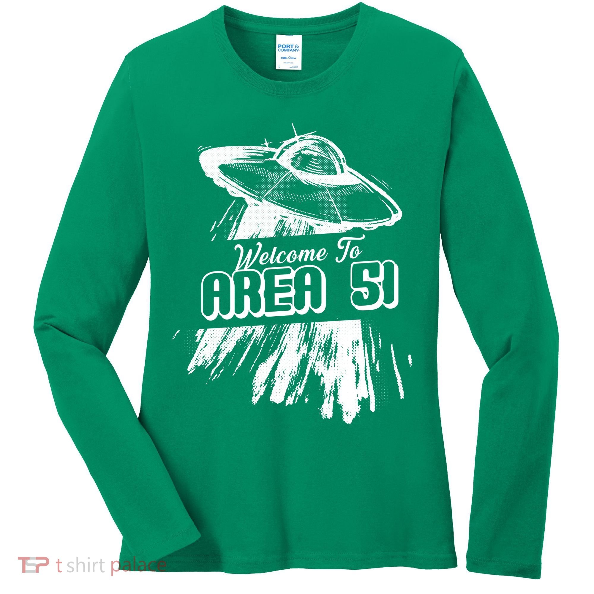Welcome To Area 51 Women's Long Sleeve Shirt