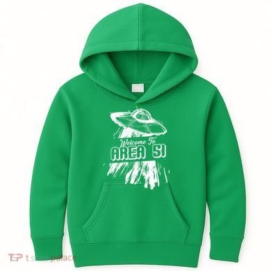 Welcome To Area 51 Kids Hoodie
