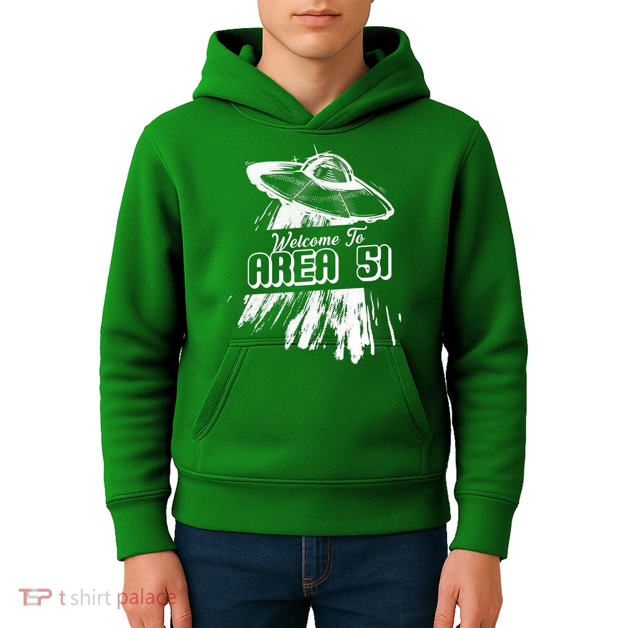 Welcome To Area 51 Kids Hoodie