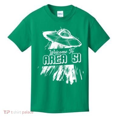 Welcome To Area 51 Kids T-Shirt