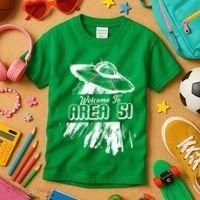 Welcome To Area 51 Kids T-Shirt thumb 3