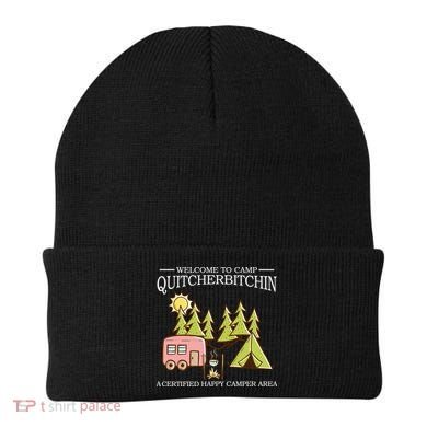 Welcome To Camp Quitcherbitchen Beanie