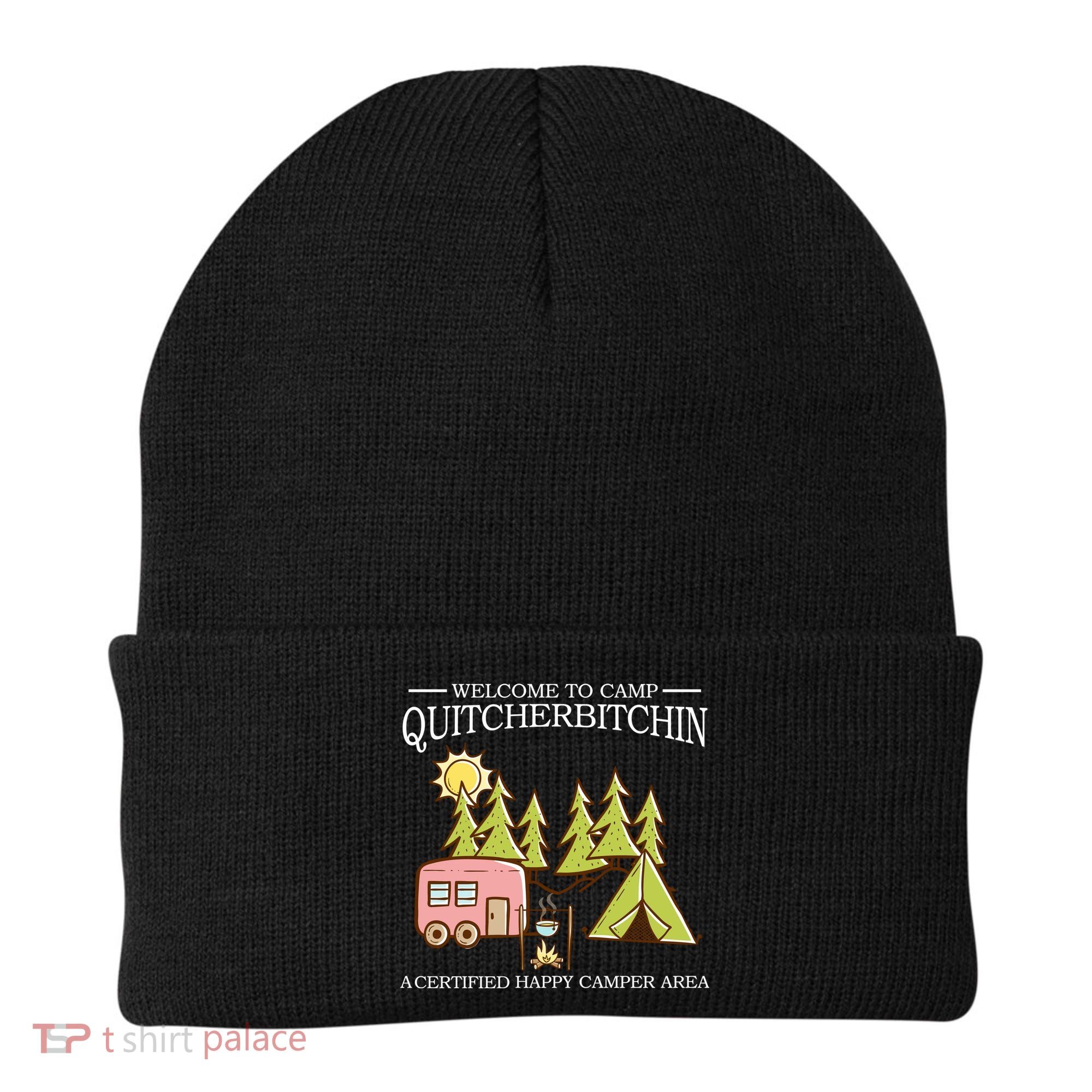 Welcome To Camp Quitcherbitchen Beanie