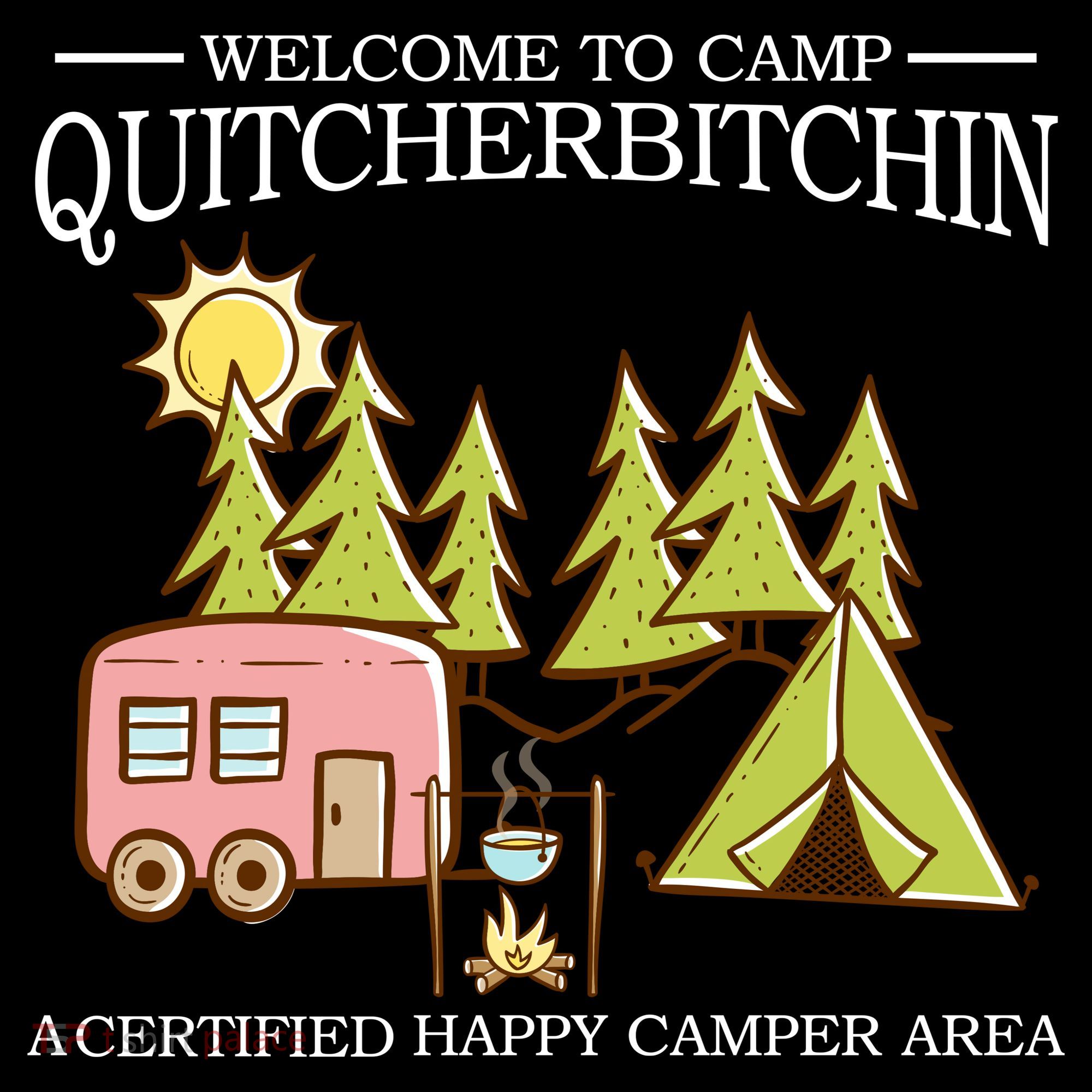 Welcome To Camp Quitcherbitchen Women's Hoodie
