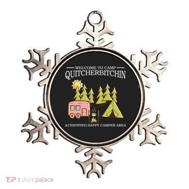 Welcome To Camp Quitcherbitchen Ornament