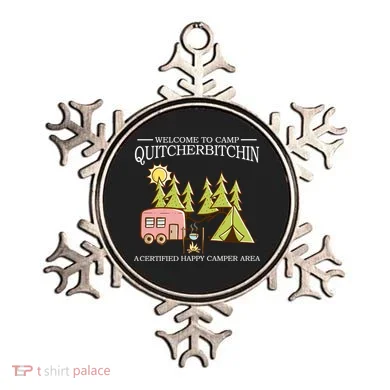 Welcome To Camp Quitcherbitchen Ornament