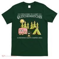 Welcome To Camp Quitcherbitchen T-Shirt thumb 0