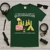 Welcome To Camp Quitcherbitchen T-Shirt thumb 5