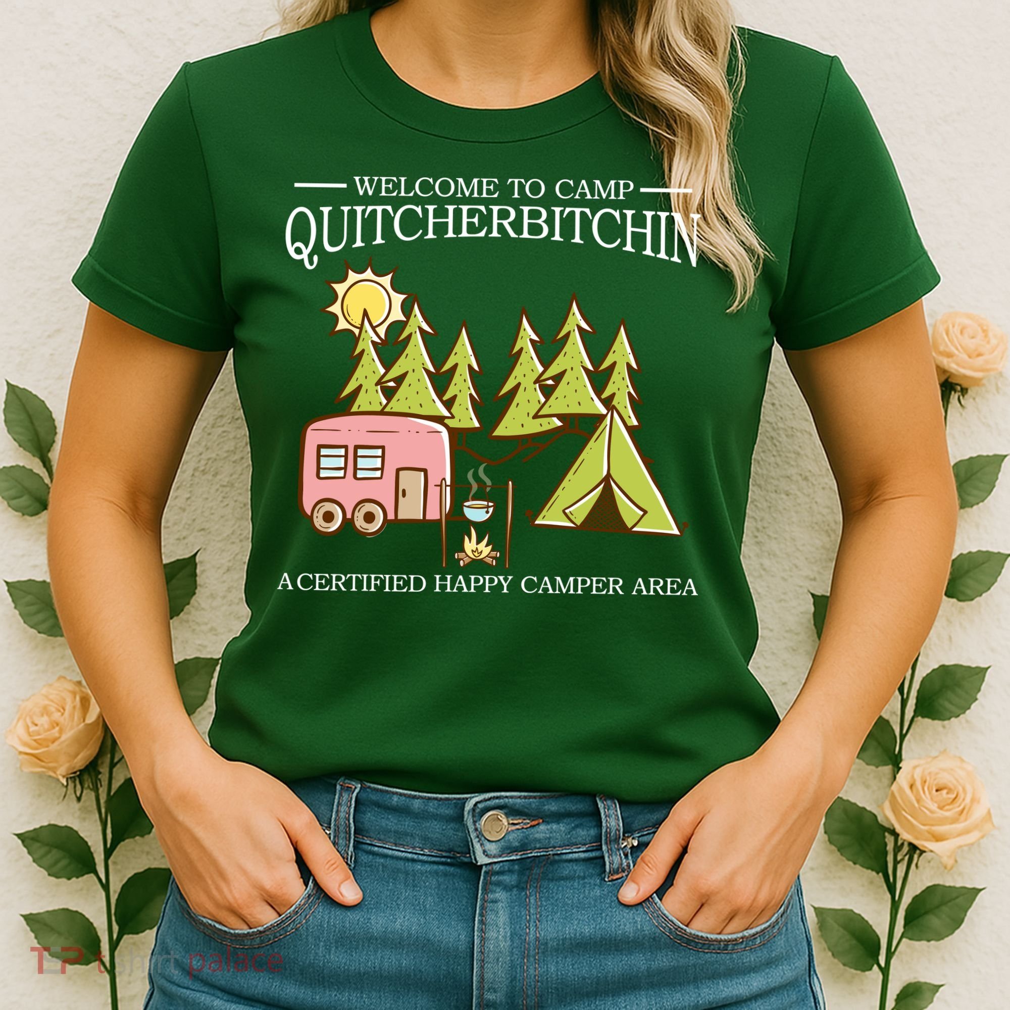 Welcome To Camp Quitcherbitchen Women's T-Shirt