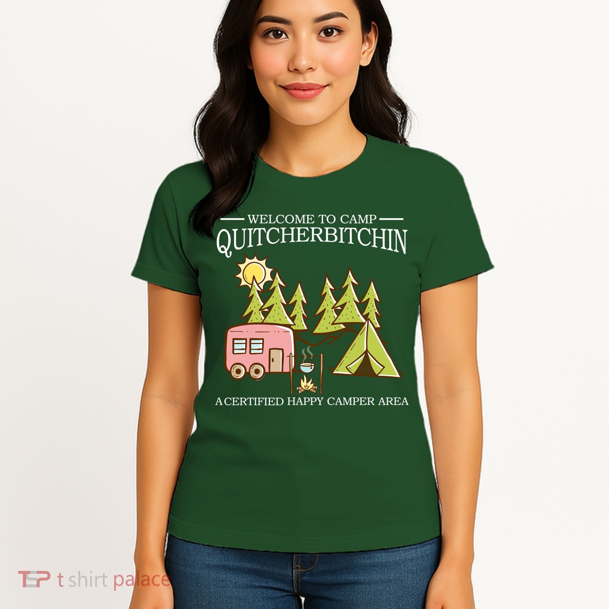 Welcome To Camp Quitcherbitchen Women's T-Shirt