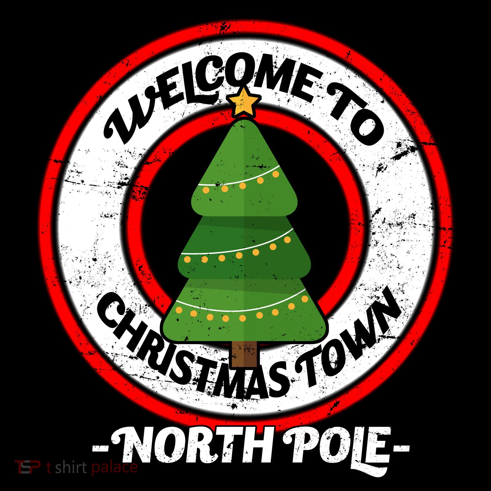 Welcome To Christmas Town North Pole Women's Hoodie