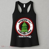 Welcome To Christmas Town North Pole Women's Tank Top thumb 3