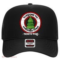 Welcome To Christmas Town North Pole Hat thumb 0