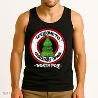 Welcome To Christmas Town North Pole Tank Top thumb 3